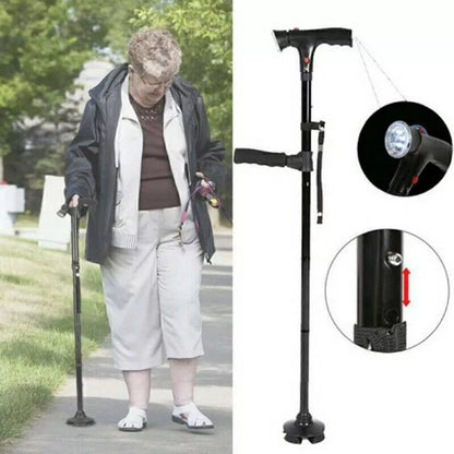 SecureWalk Guardian Cane - 50% OFF Today Only!