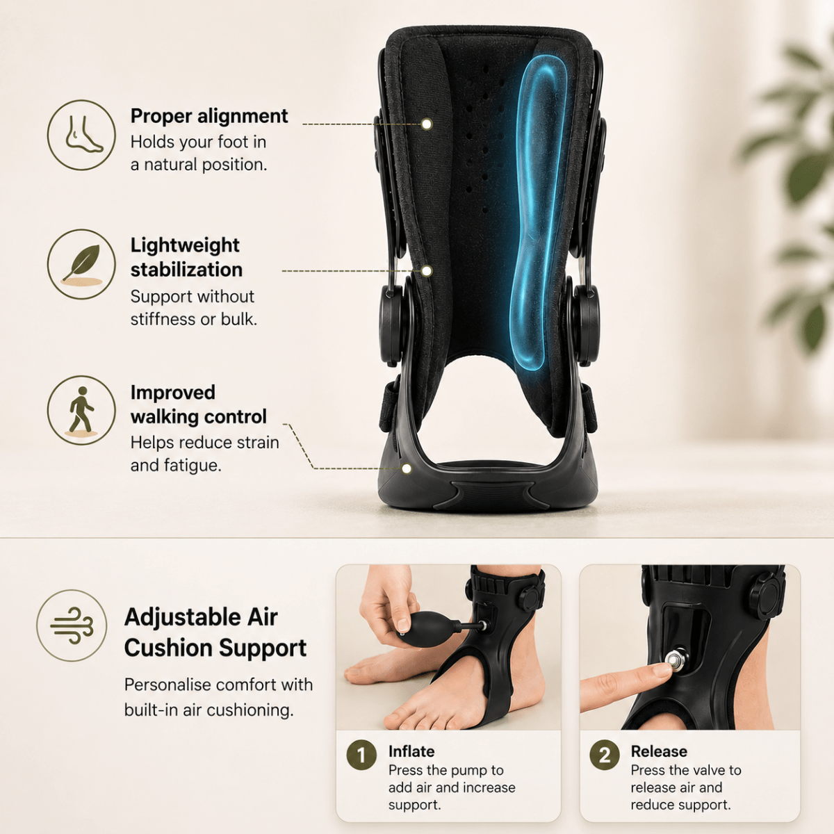 WalkEase™ Foot Support Brace - Aussie Buy Direct